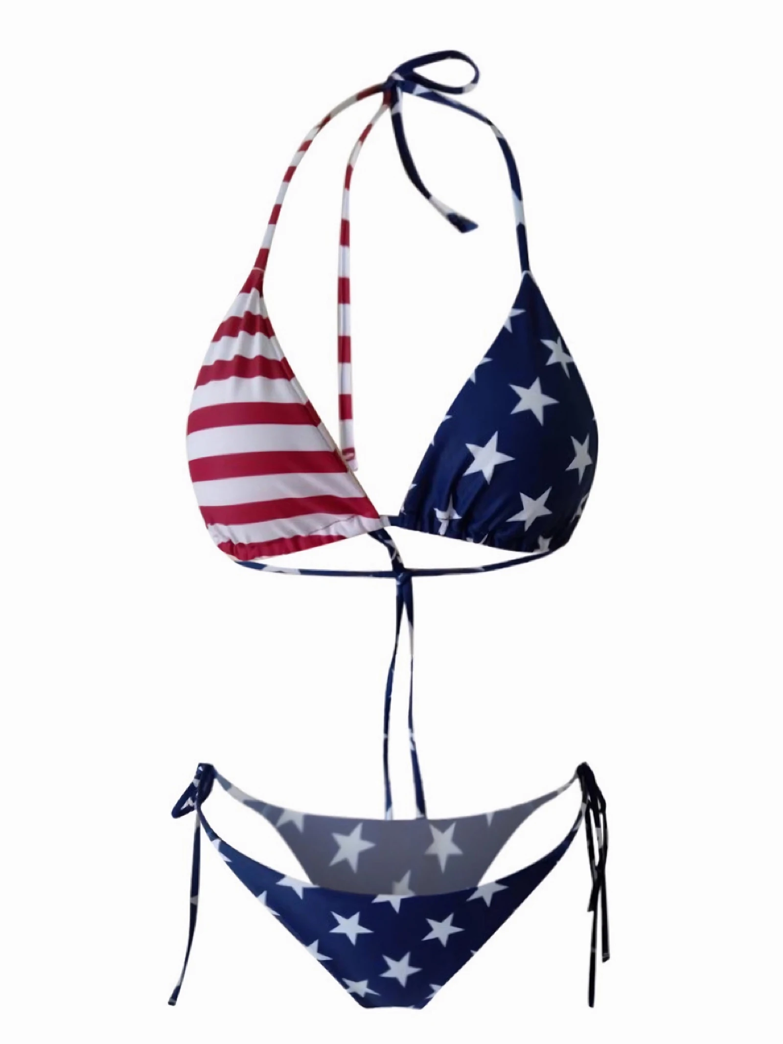 CLOOCL Sexy Bikinis American Flag 3D Printed Swimsuit 4th of July Independence Day Female Swimwear Women Bikini Sets bikini set women swimwear bikini swimsuit