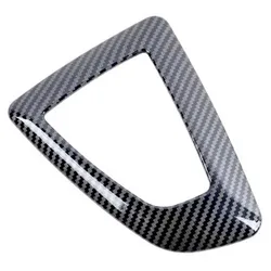 Carbon Fiber Texture Shifter Base Center Console Replacement - Lightweight Custom Design (Carbon fiber lines)