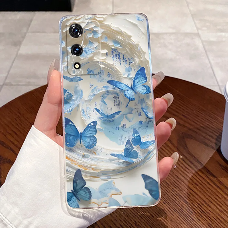 Aesthetic Cute Cat Astronaut Transparent Soft TPU Silicone Phone Case Cover