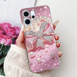 Luxury Painted Soft Silicone Phone Case - Elegant Back Cover for Oppo Reno 14F (962)