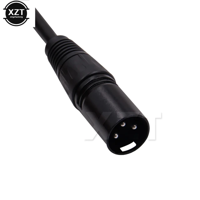 XLR Cable Metal XLR Head Male to Female M/F OFC Audio Cable Shielded For  Microphone