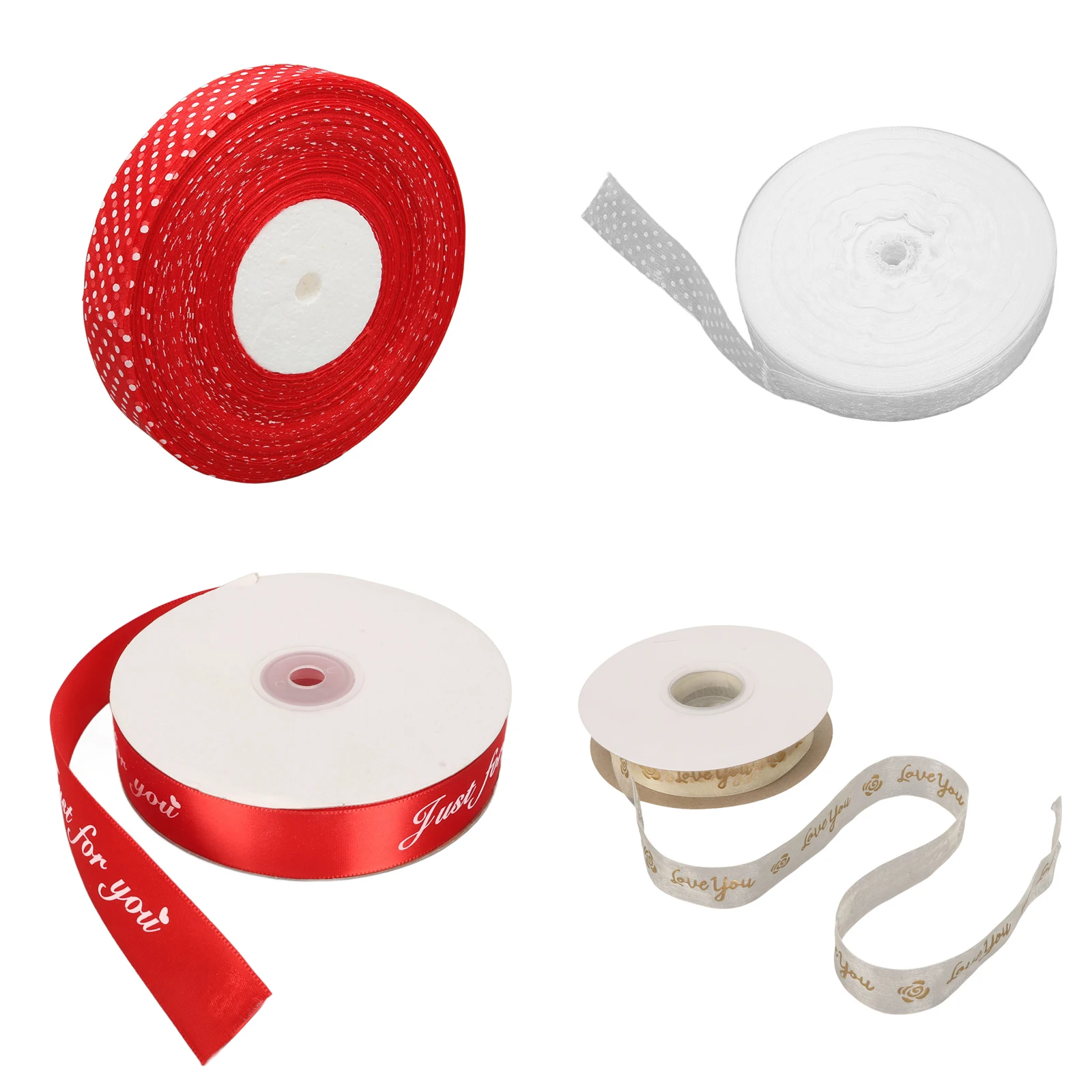 

100 Yards 2.5cm Width Satin Ribbon Roll Bow Tie Ribbon For Wedding Birthday Christmas New Year Gift Wrapping Decor