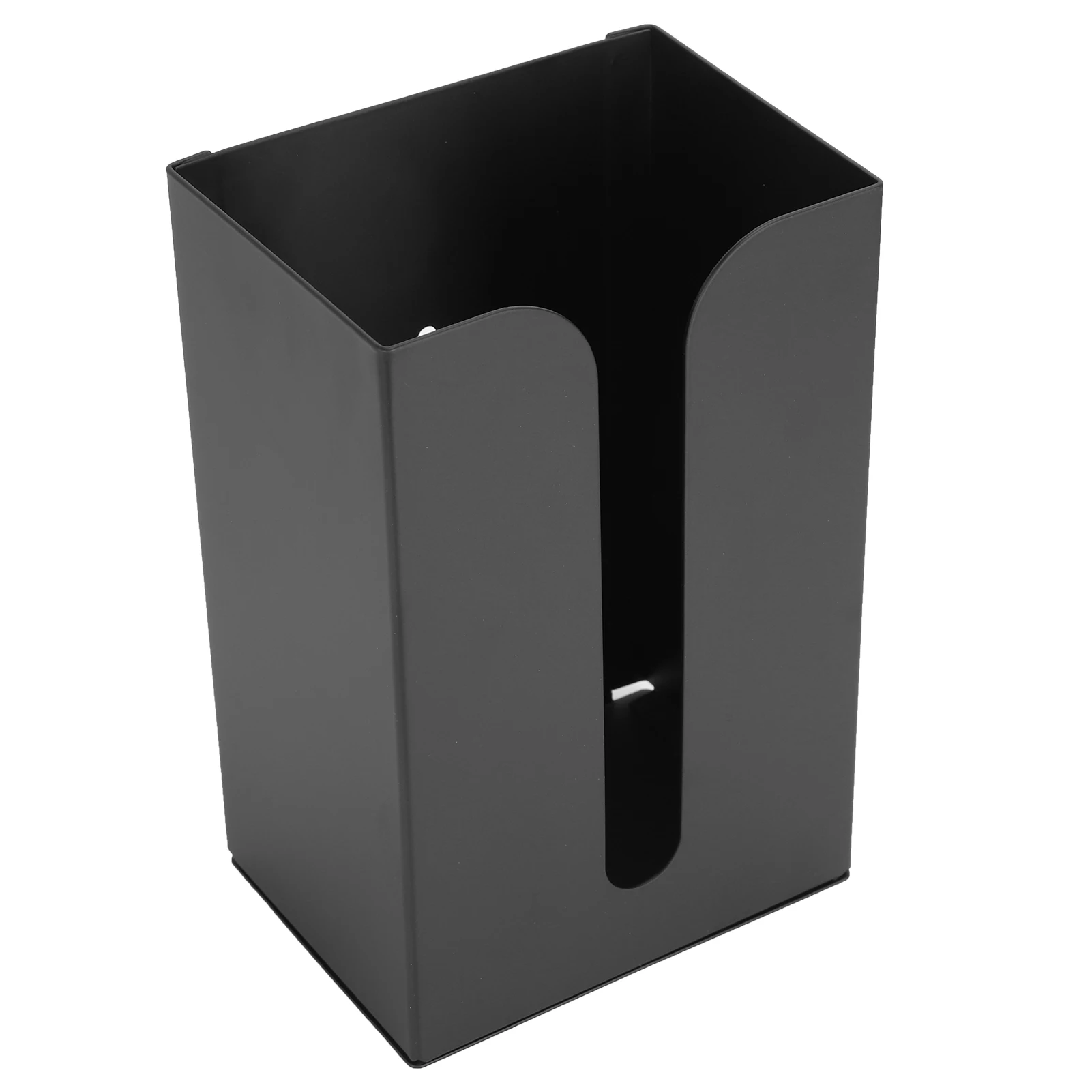 Bathroom Hardware Black Tissue Box Holder Stand Wall Mount for Kitchen Bathroom Toilet Napkin Organizer Household Accessories tissue box tissue dispenser napkin holder