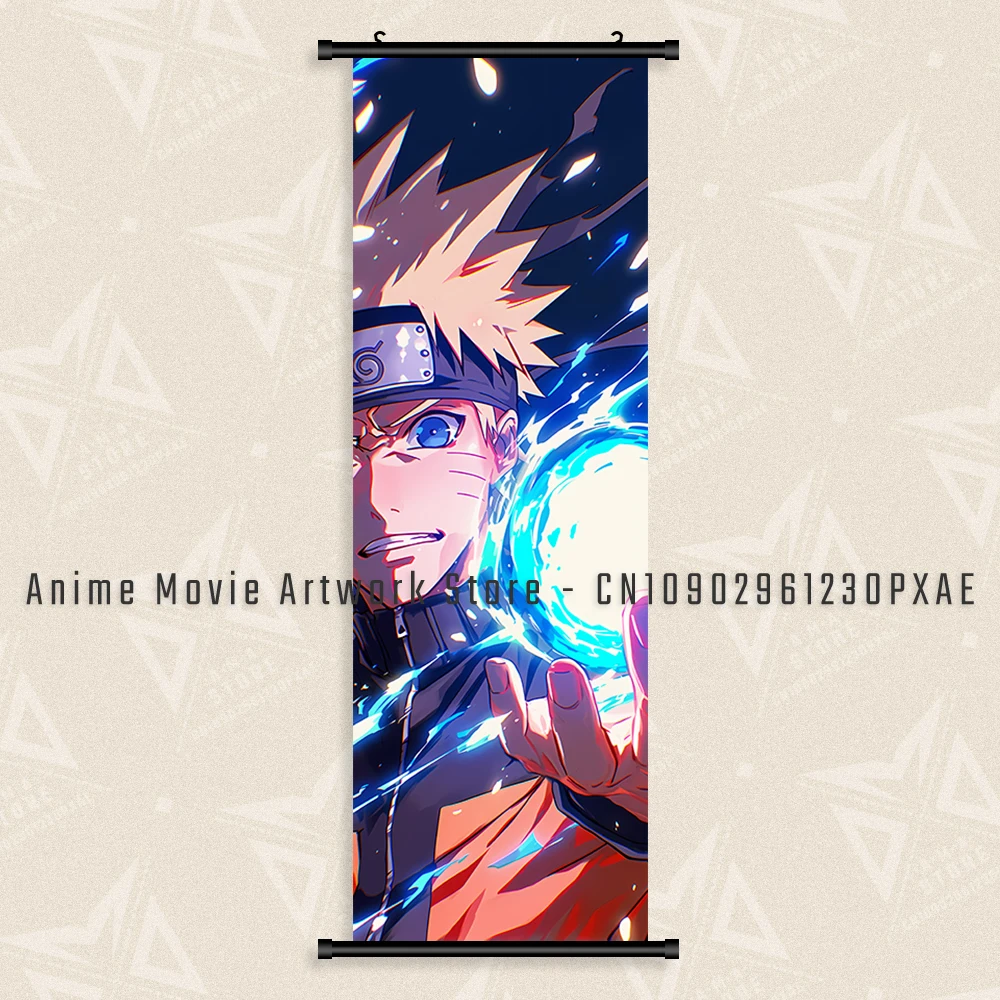 Naruto Anime Wall Art Canvas - Hatake Kakashi Home Decoration Mural