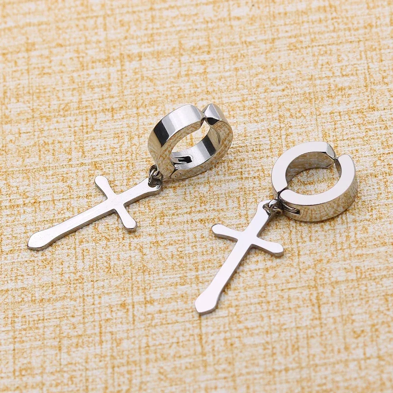 No Piercing Clip-on Earring Round Ear Clip 1/6 pairs For Women Men