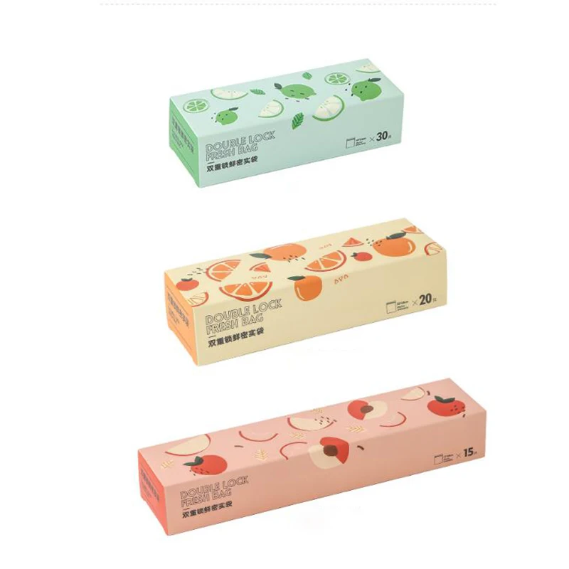 

1Pcs Plastic Bag PE Environmental Protection Non-Toxic Refrigerable Microwave Self-Sealing Thickened Household Storage Equipment