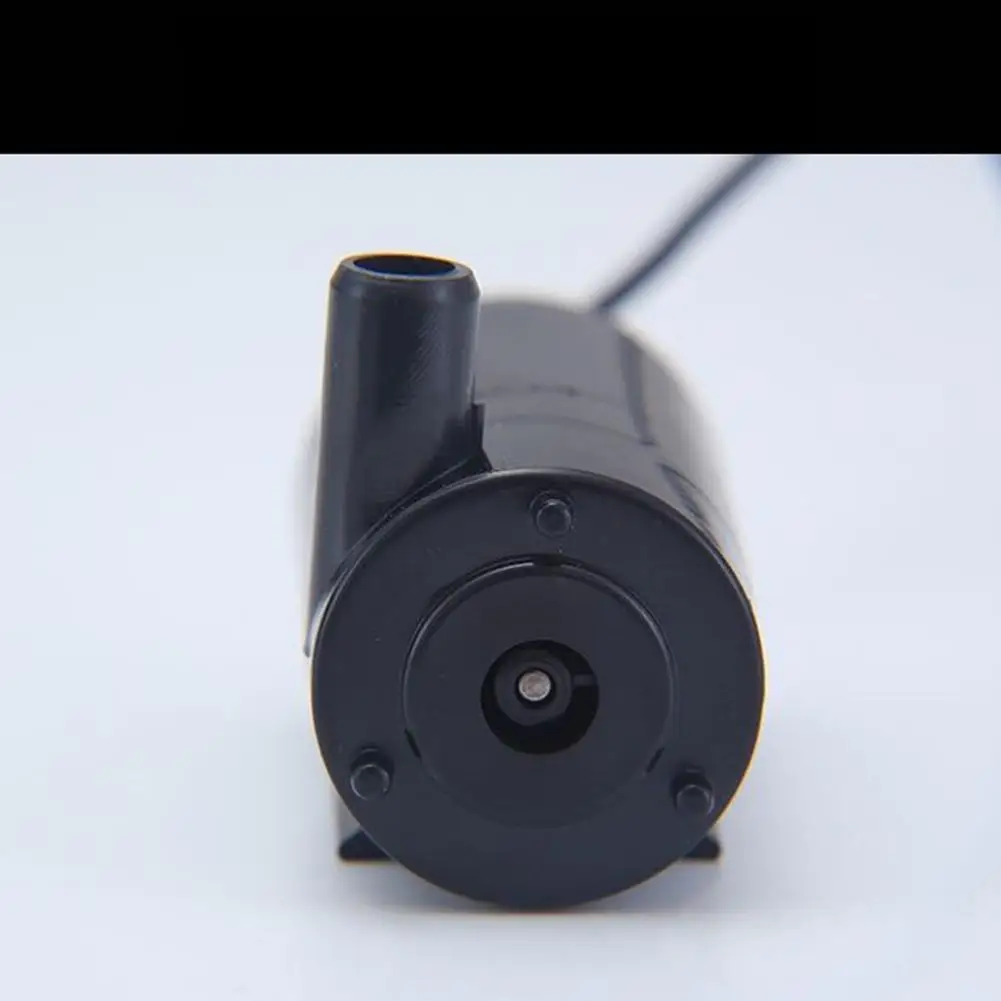 마이크로 수중 워터 펌프 수족관 분수 어항, 최대 40db 미니 플라스틱 소형 USB 입력, DC5V 장비