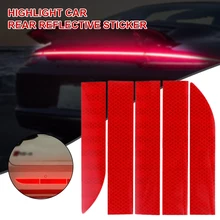 

Car Sticker Trunk Reflective Trim Strip Night Strong Reflective Car Sticker Waterproof Self-adhesive Night Vision Car Safety