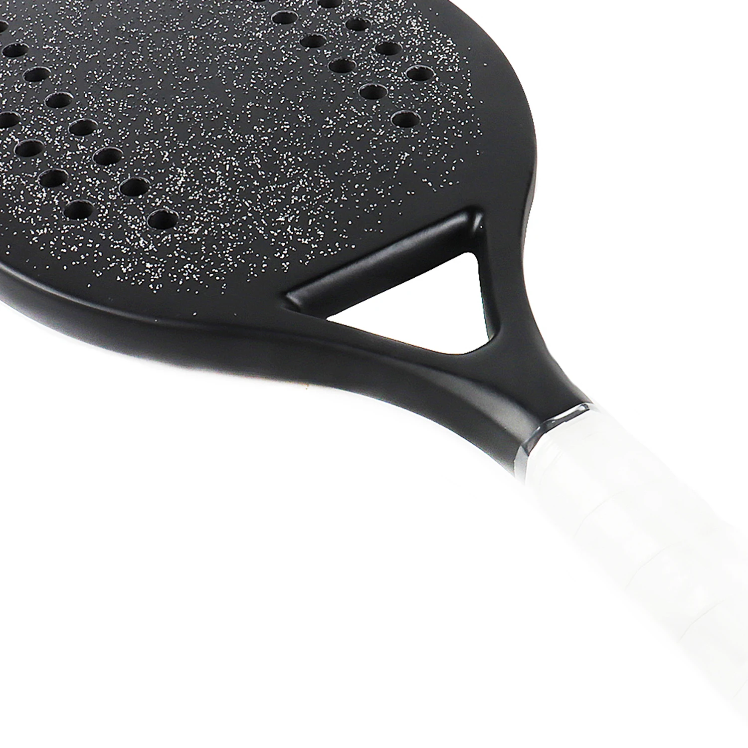 Beginner Beach Tennis Racket Full Carbon Fiber Frame Thickness Micro-particle Frame Suitable for Beginner Players