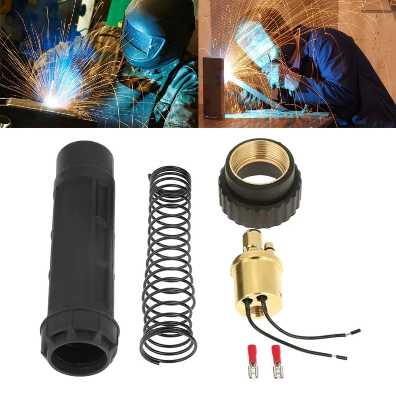 

Euro Fitting Connector Brass Mig Welding Torch Adaptor for CO2 Mig Welding Torch