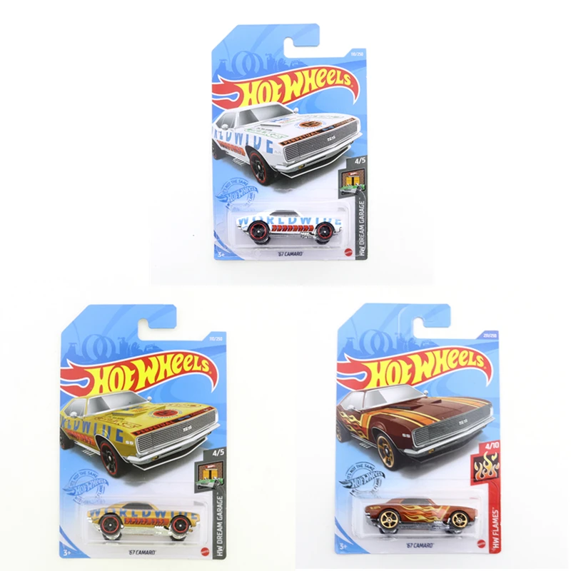 

2021-110 Hot Wheels Mini Alloy Coupe 67 CAMARO 1/64 Metal Diecast Model Car Kids Toys Gift
