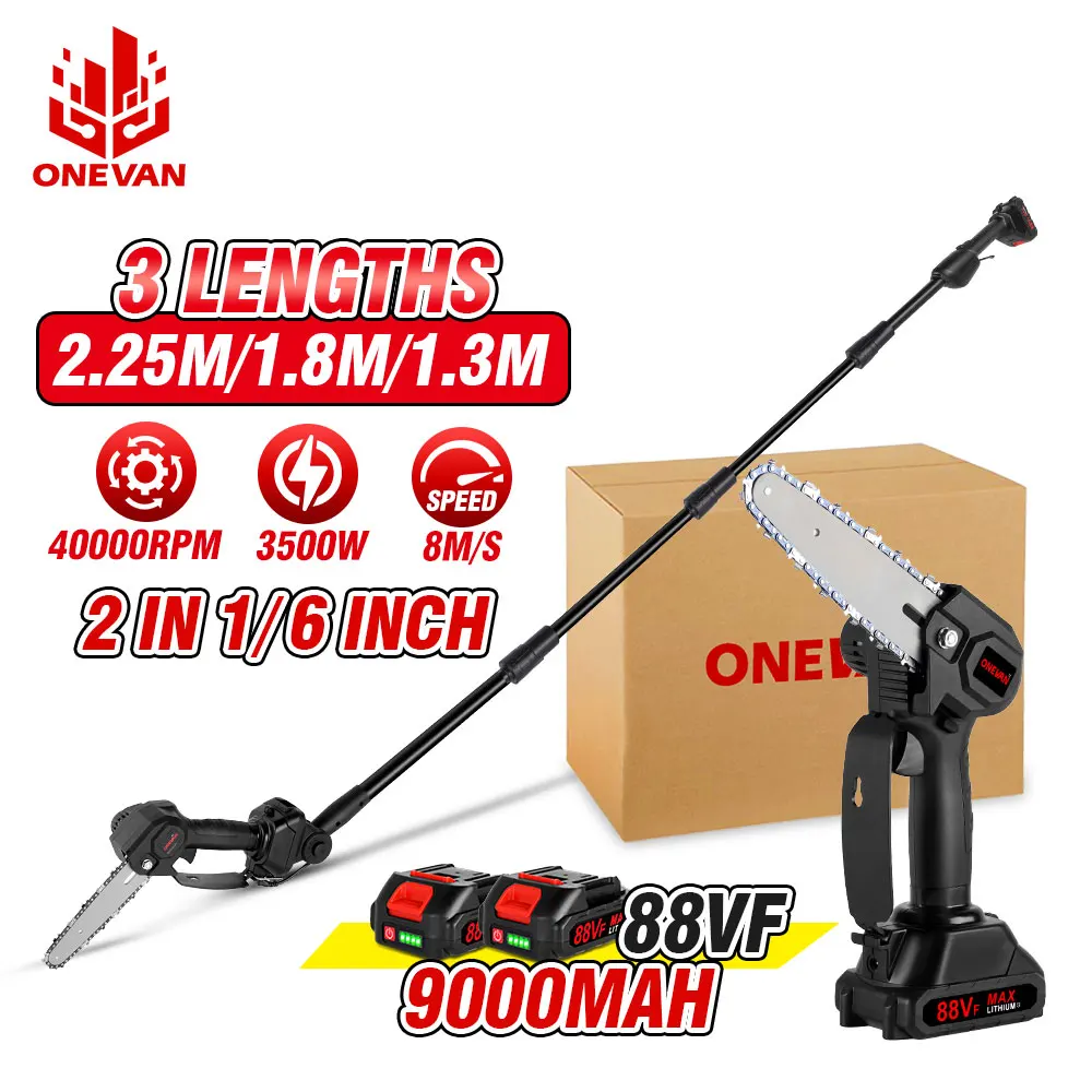 Cordless Electric Saw Tree Pruning Garden Pruning Electric Saw 3500w