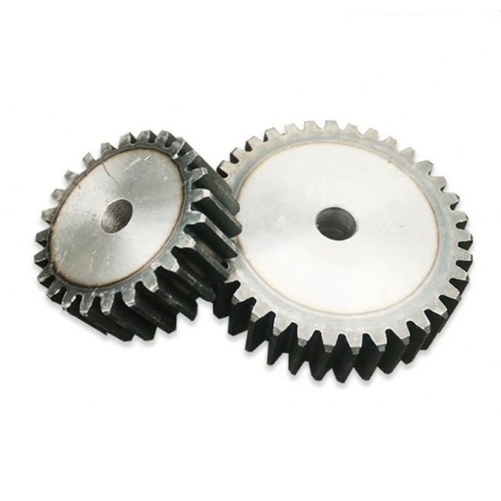 1 Stück 2,5 Mod Stirnrad Prozessloch Ritzel 79 Zähne-120 Zähne 2,5 Modul 45 # Getriebe mit flachem zylindrischem Motor aus Stahl – Detail 11