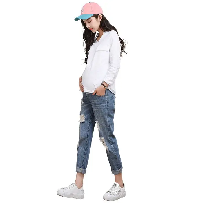 Maternity Jeans 4XL Spring Autumn
