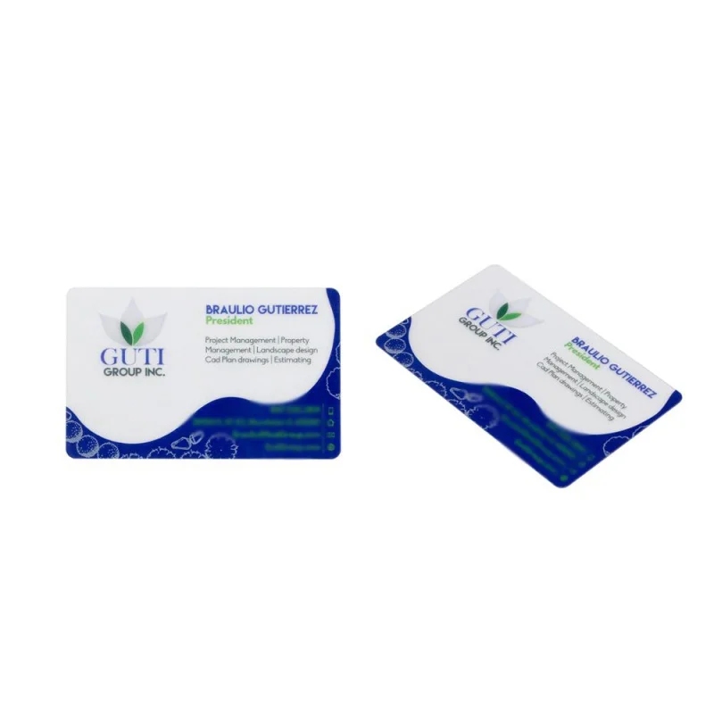 

PVC Frosted Transparent Business Card