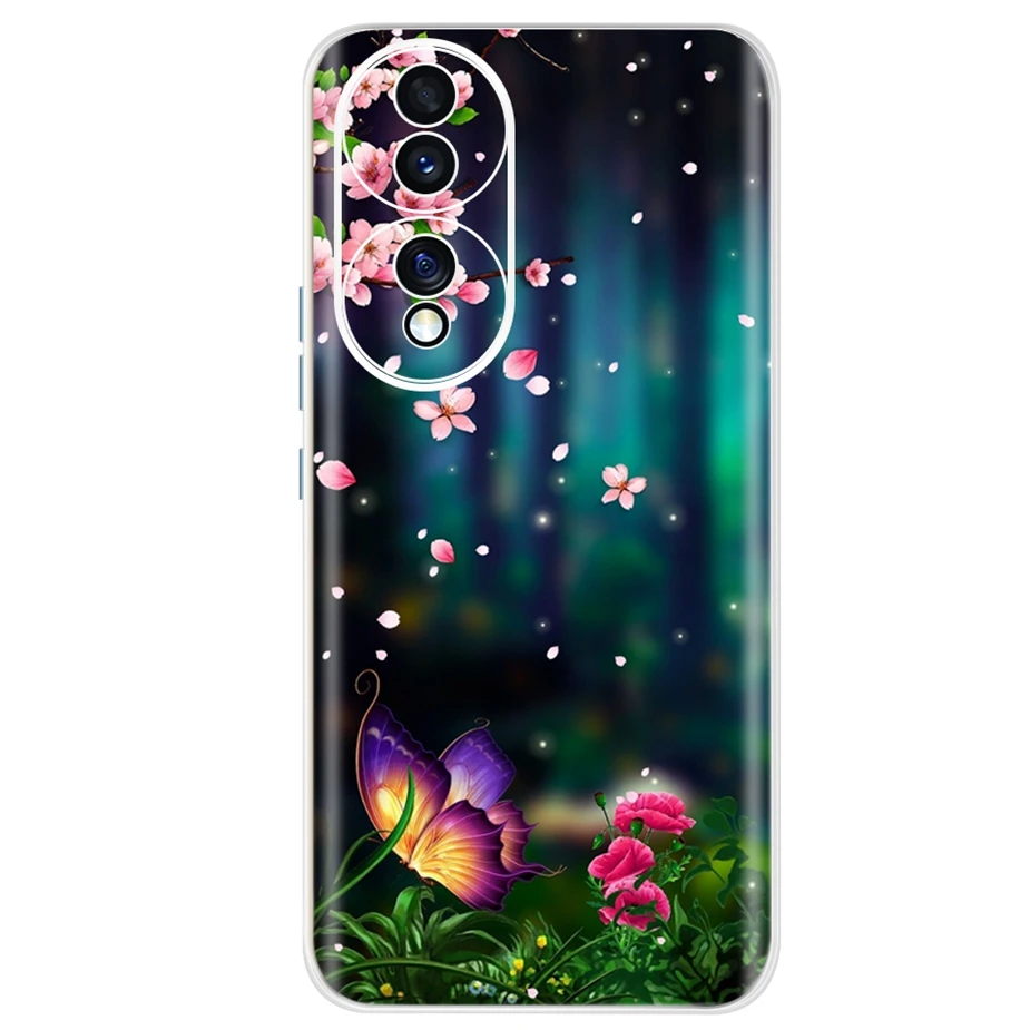 Colorful Painted Shockproof Silicone Case - Fashionable Protective Cover