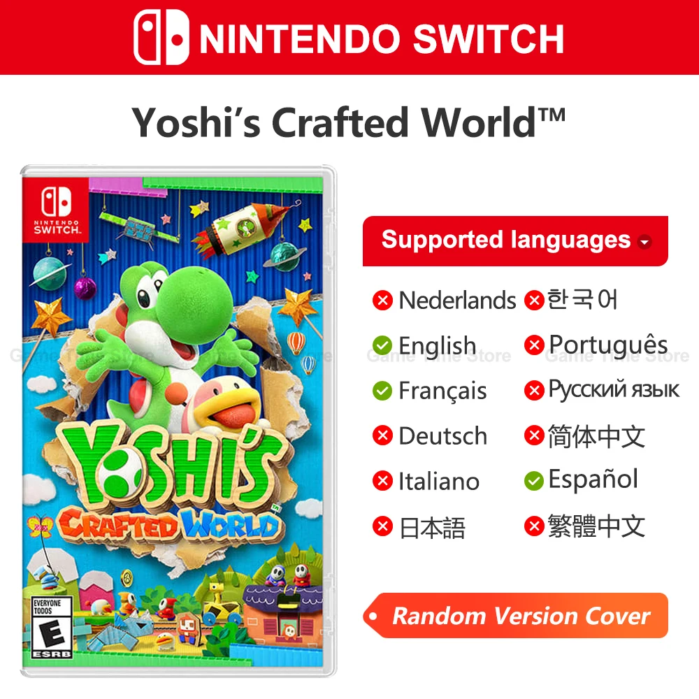 Yoshi ' s Crafted World Nintendo Switch Game Deals 100% Official