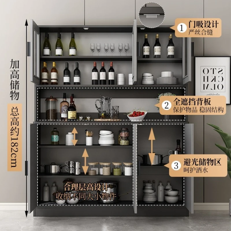 Display Modern Nordic Sideboard Closet Luxury Dining Room Storage Sideboard Kitchen Drawers Armario Cocina Home Furniture SR50CG