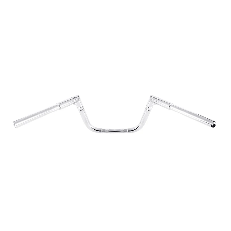 

XF161042-E-10 Black&Chrome 10" Rise 1.25" Handlebar For Softail Slim Deluxe FXSTB 00-17