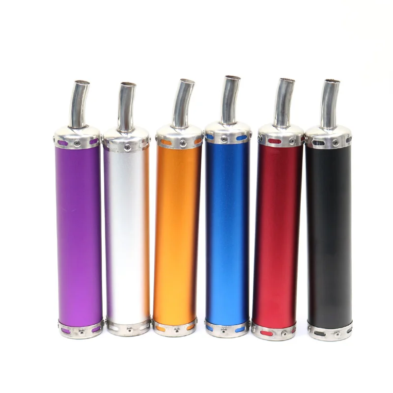 Off-Road Motorcycle Exhaust System Universal For Yamaha R1 2004 Xre300 Curved Tail Pipe With Db Killer Modification