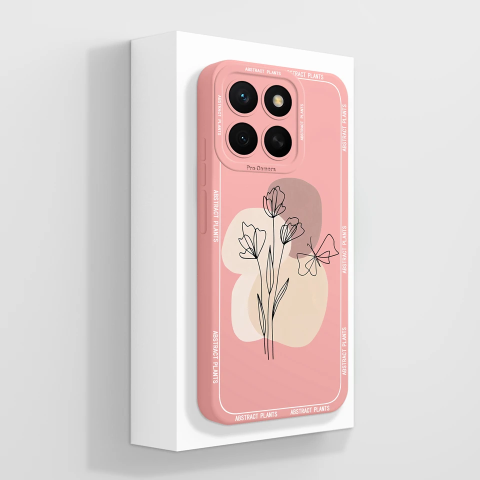 Daisy Star Liquid Silicone Anti-Fall Back Cover
