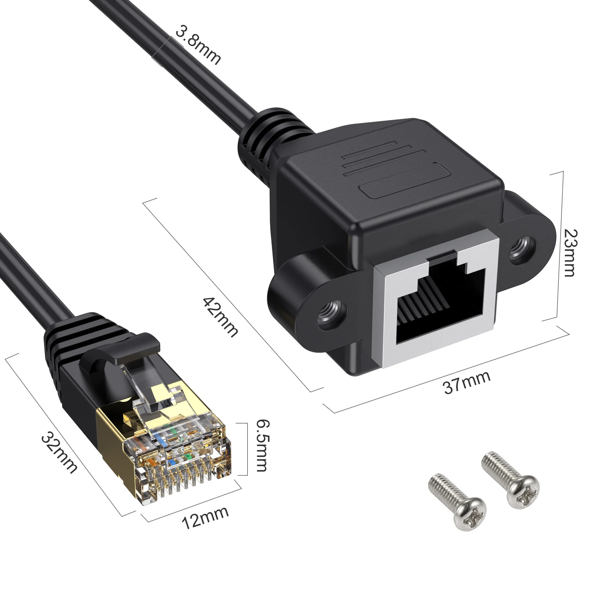 CAT8 RJ45 ̺    г Ʈ ̴ LAN Ʈũ 8  90   ̺ 0.3m 0.6m 1m
