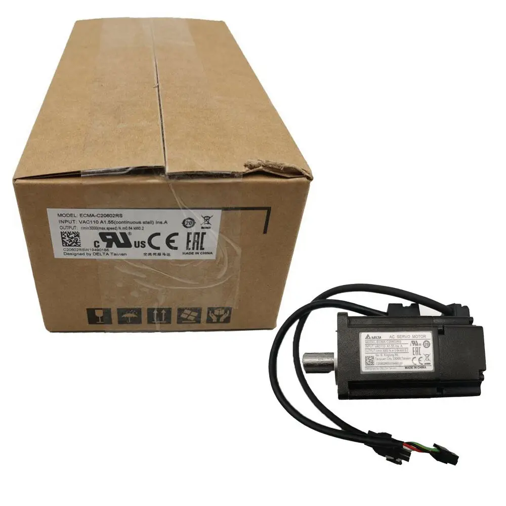 

DELTA ECMA-C20602RS replace ECMA-C20602ES AC SERVO MOTOR NEW