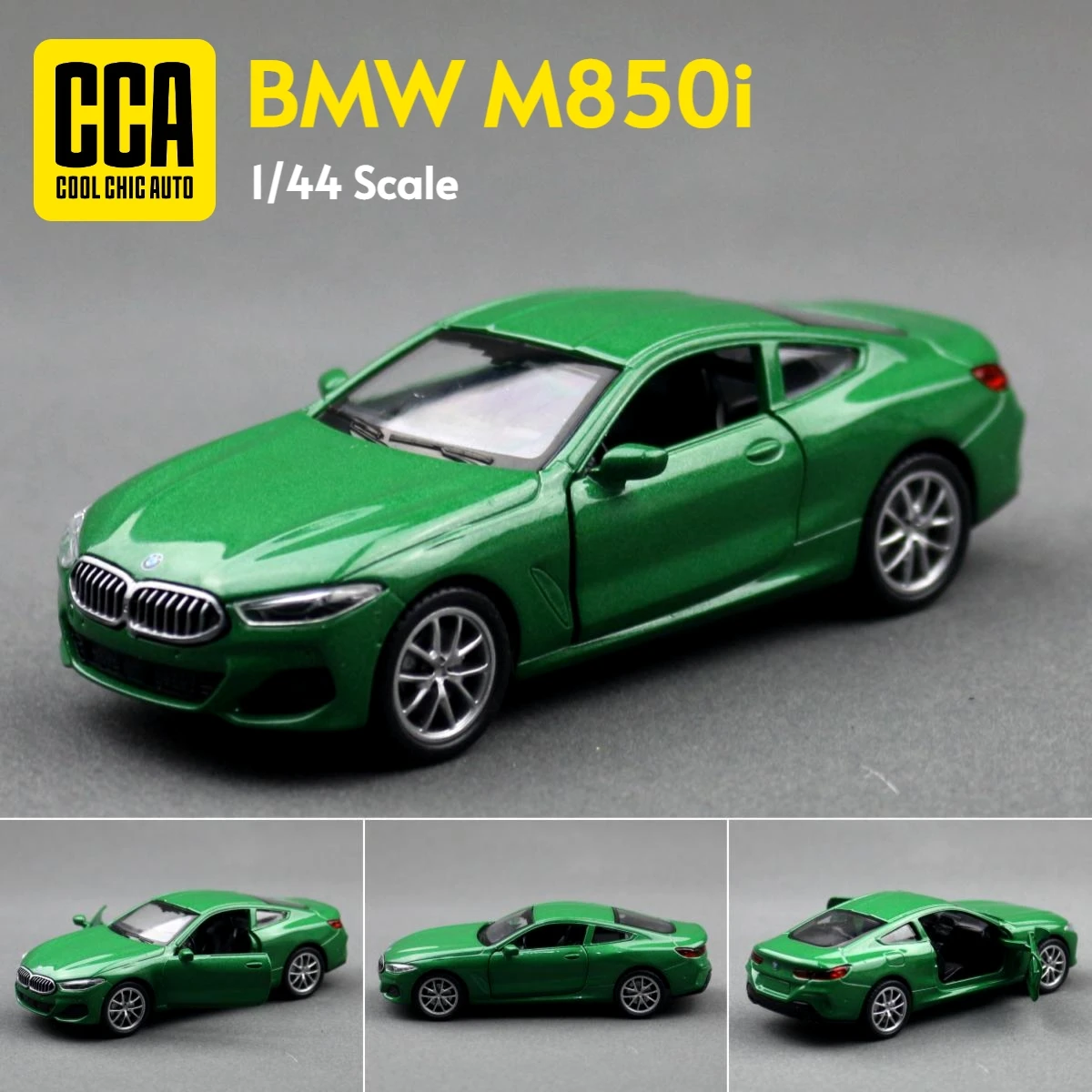 1/44 BMW M850i Coupe Diecast Metal Toy Car Model Vehicle Miniature