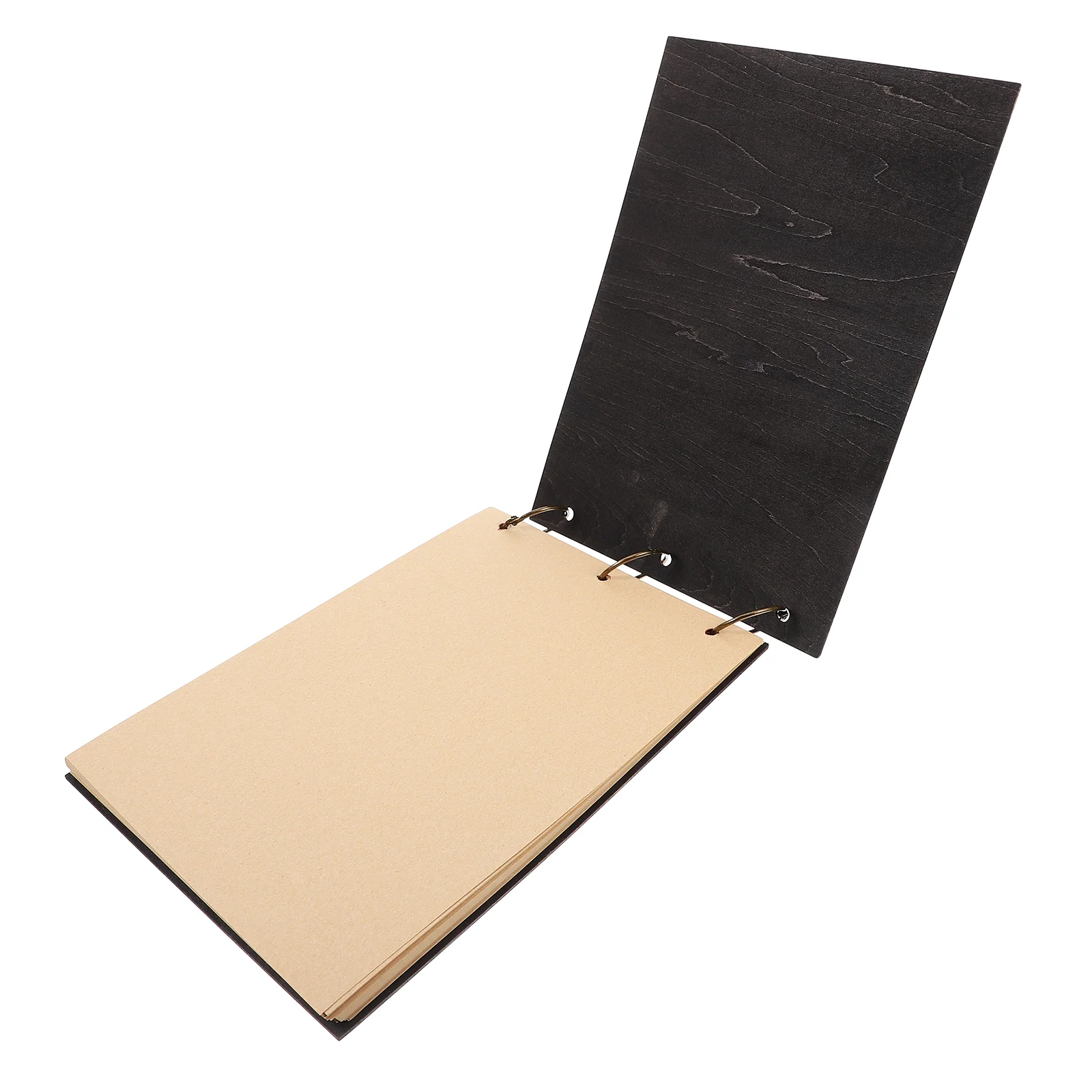 Decorate Wedding Guest Book Bridegroom Decorations Pine Guestbook for Graduation Party Supplies