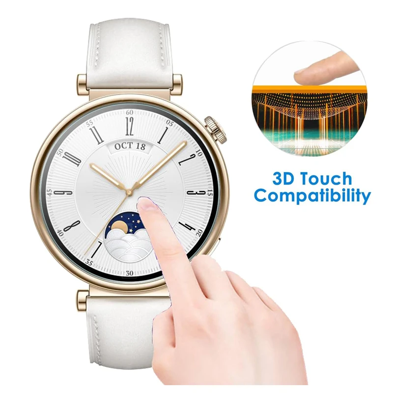 Premium Tempered Glass Screen Protector with Easy Alignment Tool for Huawei Watch GT 5 Pro