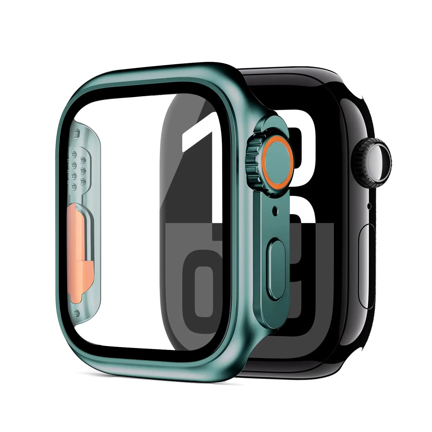 Premium Tempered Glass Screen Protector Case for Apple Watch with Ultra 3 PC Cover - Enhanced Durability & Protection