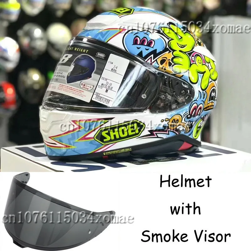 Shoei Z8 RF-1400 NXR2 MURAL TC-10 Full Face Motorcycle Helmet