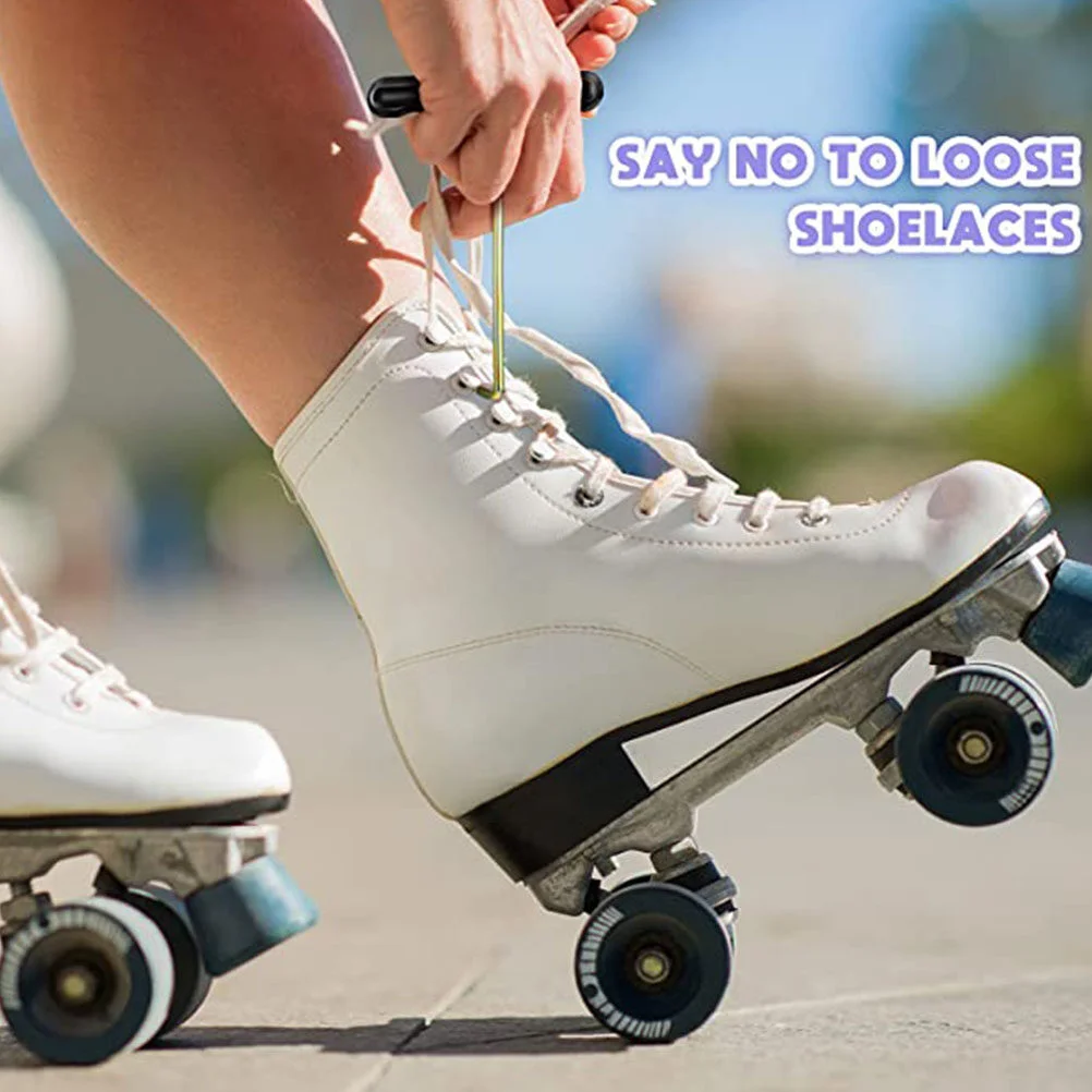 5 Pcs Shoelace Tighteners Durable Shoe Lace Pullers T shaped Shoelace Puller Tools Ice Hockey Field Hockey Team Sports