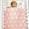 Sweet Butterfly Print Infant Boys & Girls Security Blankets 0-24 Months Newborn Receiving Blankets Cotton Baby Swaddle Wraps 3