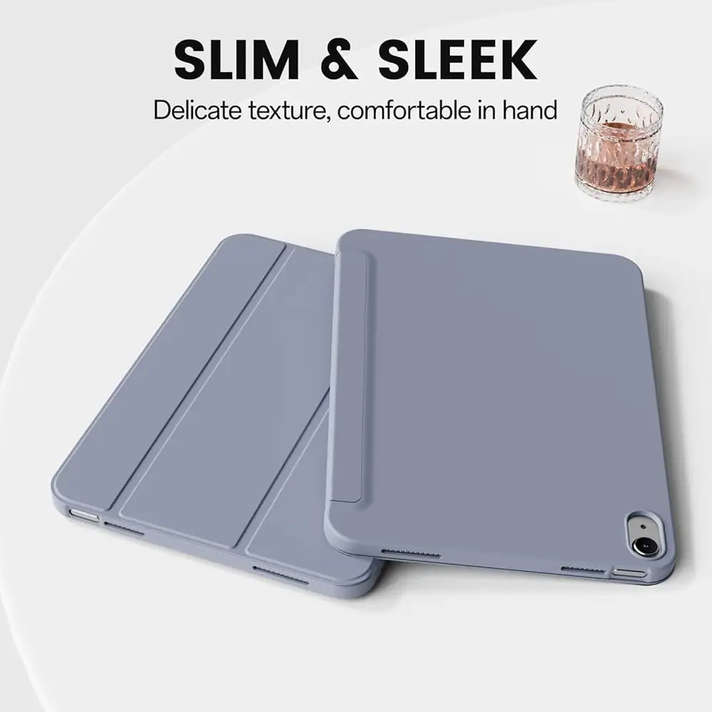 Versatile Trifold Stand Smart Cover with Soft TPU Back
