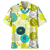 Lemon Pattern Aloha Shirts Men 3D Printed Tropical Fruits Short Sleeve Button Blouse Streetwear Oversized Lapel Hawaiian Shirt 2