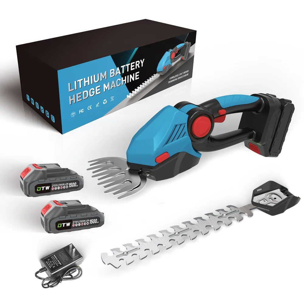 Electric Small Hedge Trimmer Lawnmower Household Wireless Handheld Mini Green BeltGardeningTrimmer Makita Cortasetos Taille Haie 5