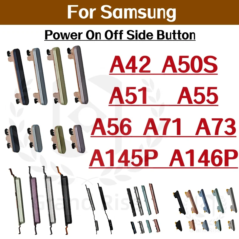 Enhanced Power and Volume Side Buttons Replacement for Samsung Galaxy Smartphones
