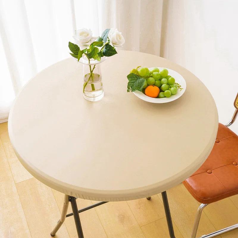 Enhanced Waterproof and Oil-Resistant Elastic Table Cover for Indoor and Outdoor Use