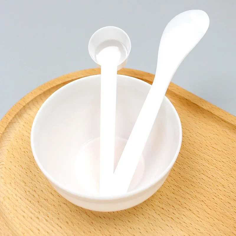 Mask Tool Set Beauty Spa Mask Bowl Conditioner Bowl Stirrer Plastic Measuring Spoon Mask Brush Facial Tools Limpiador Facial