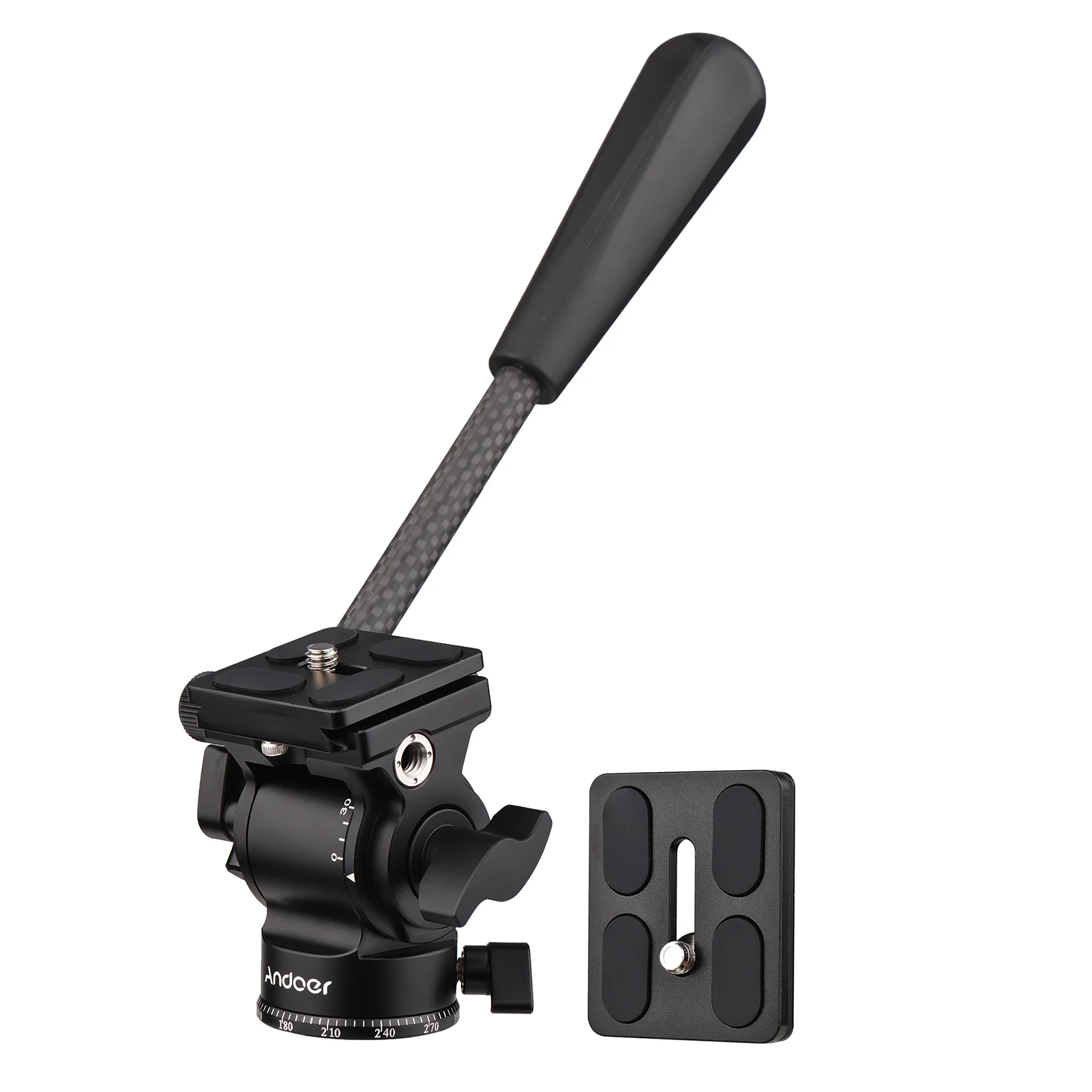 Andoer-Mini-Fluid-Head-Tripod-Head-Aluminum-Alloy-1-4-Inch-Screw-10kg ...