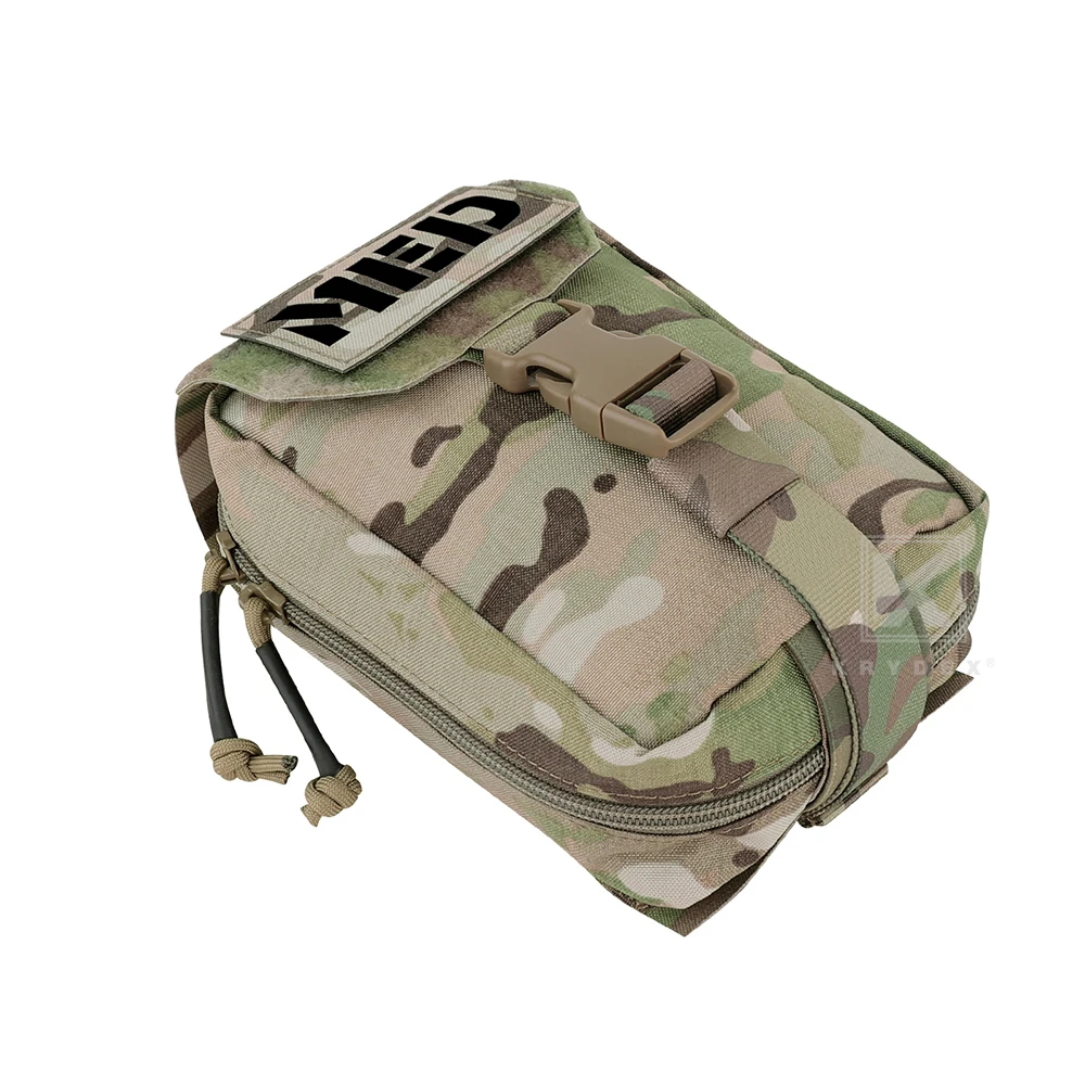 KRYDEX Taktische medizinische Tasche Rip Away Erste Hilfe IFAK Trauma Tasche für Jagd Outdoor Wandern und Überleben mit MOLLE Gürtel – Detail 7