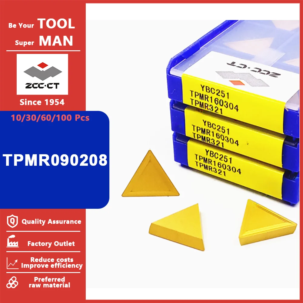 Zccct 10/30/60/100pcs Tpmr 090208 110304 110308 160304