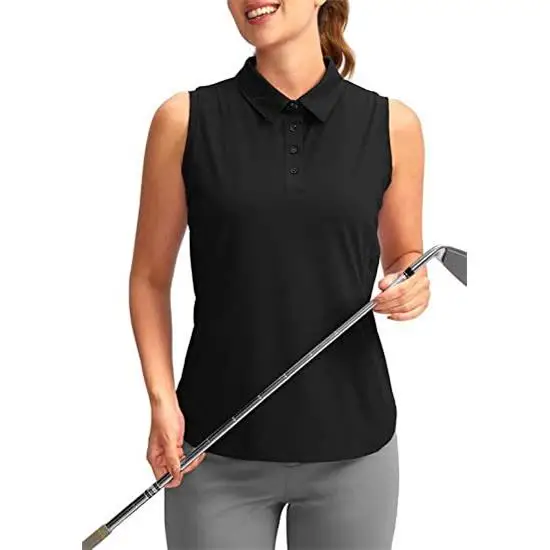 Women’s Button-Down Collar Golf Shirt – Casual Sportswear 4