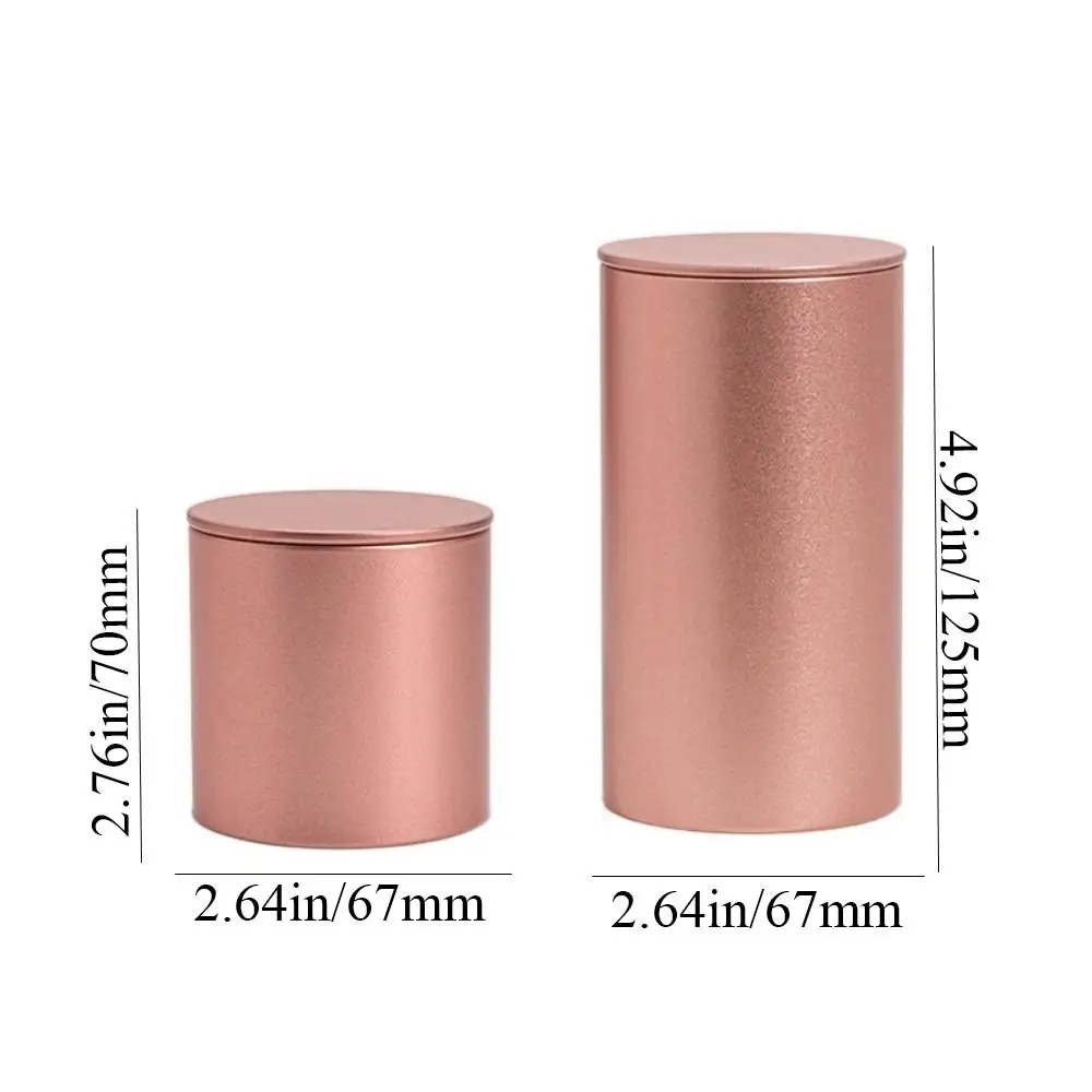 Tea Tin Box Tea Packaging Jar Round Iron Tinplate Frosted Container Vintage Box Jewelry Candy Small Storage Can tea tin box,tea canister