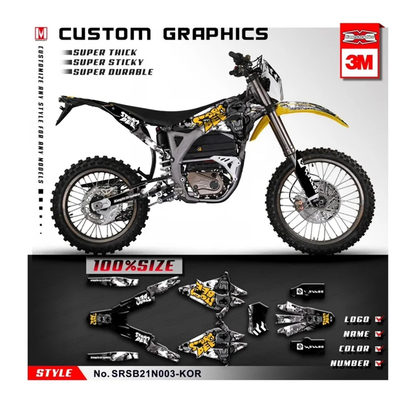 

Виниловые наклейки на мотоцикл, наклейка, Набор наклеек, персонализированное украшение для шторма, пчелы, электровелосипеда