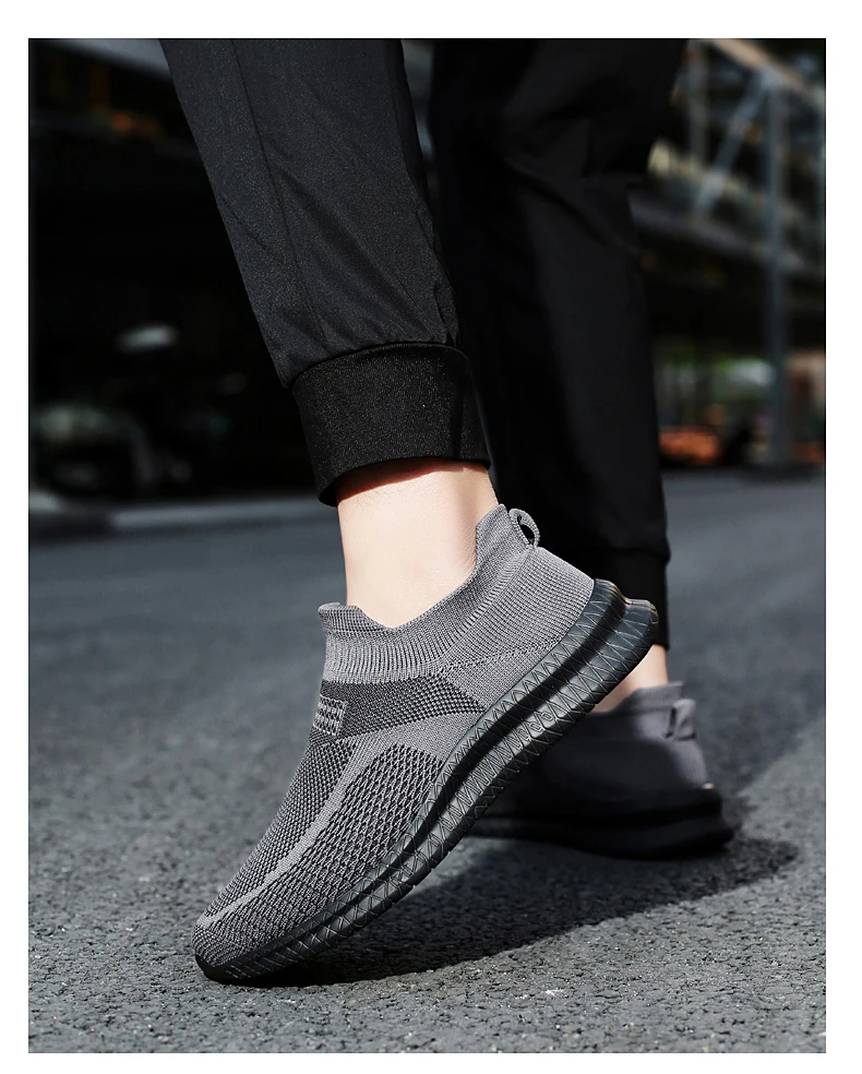 Men Sneakers Shoes For Men Lightweight Tenis Comfortable Mesh Breathable Casual Shoes Outdoor Walking Gym Shoes Size 39-46
