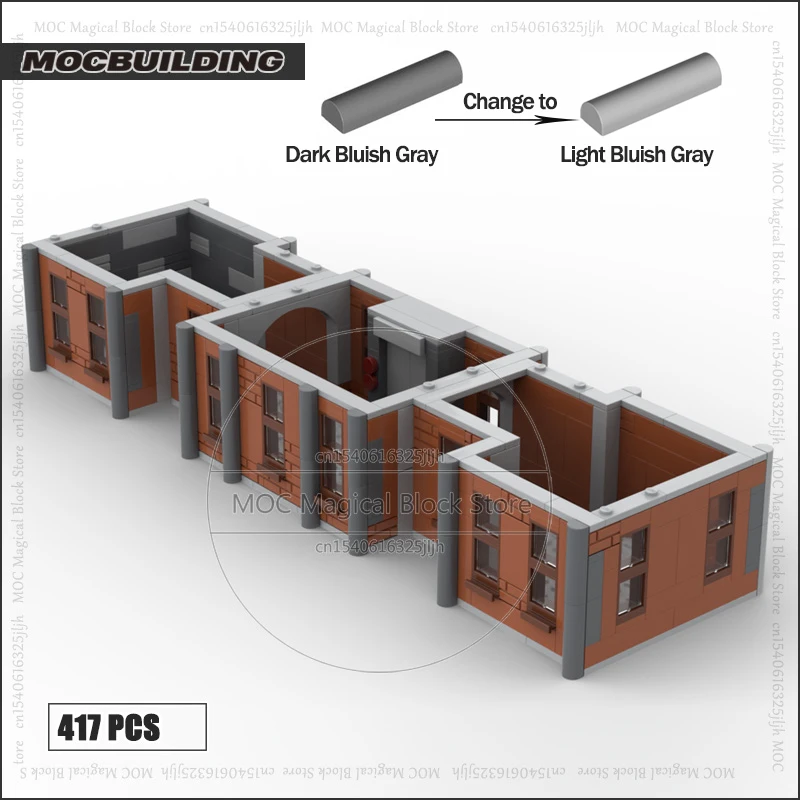 建築 製図 模型 セット 有名な映画 MOC ビルディングブロック追加床セット 76294 建築