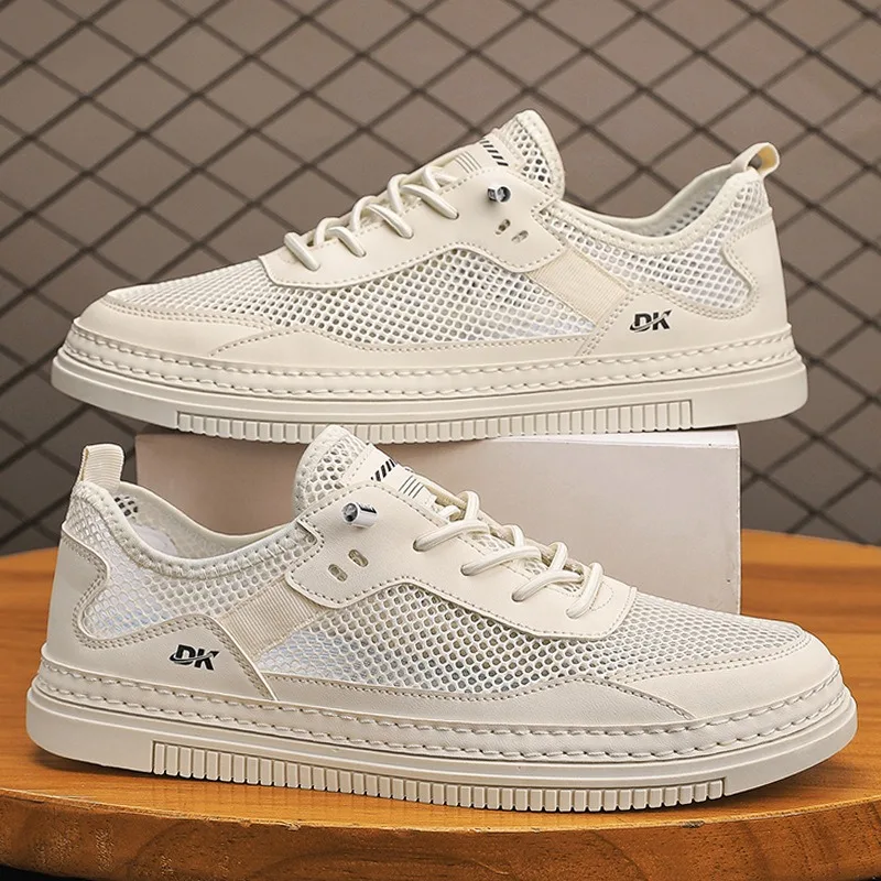 

Summer Men's Shoes Breathable Hollowed Out Shoe Fashion Sneakers 2024 New Casual Shoes for Men Designer Shoes Zapatillas Hombre