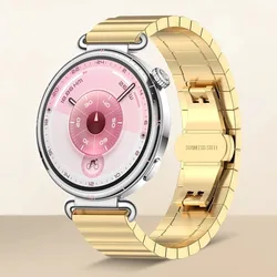 Luxury 18mm Stainless Steel Fashion Bracelet - Xiaomi Watch S4 41mm (Gold)
